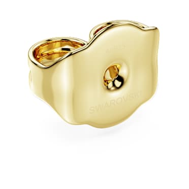 Swarovski Classica 耳環背扣, 圓形切割, 925 銀，18K 金飾面 - Swarovski, 5769036