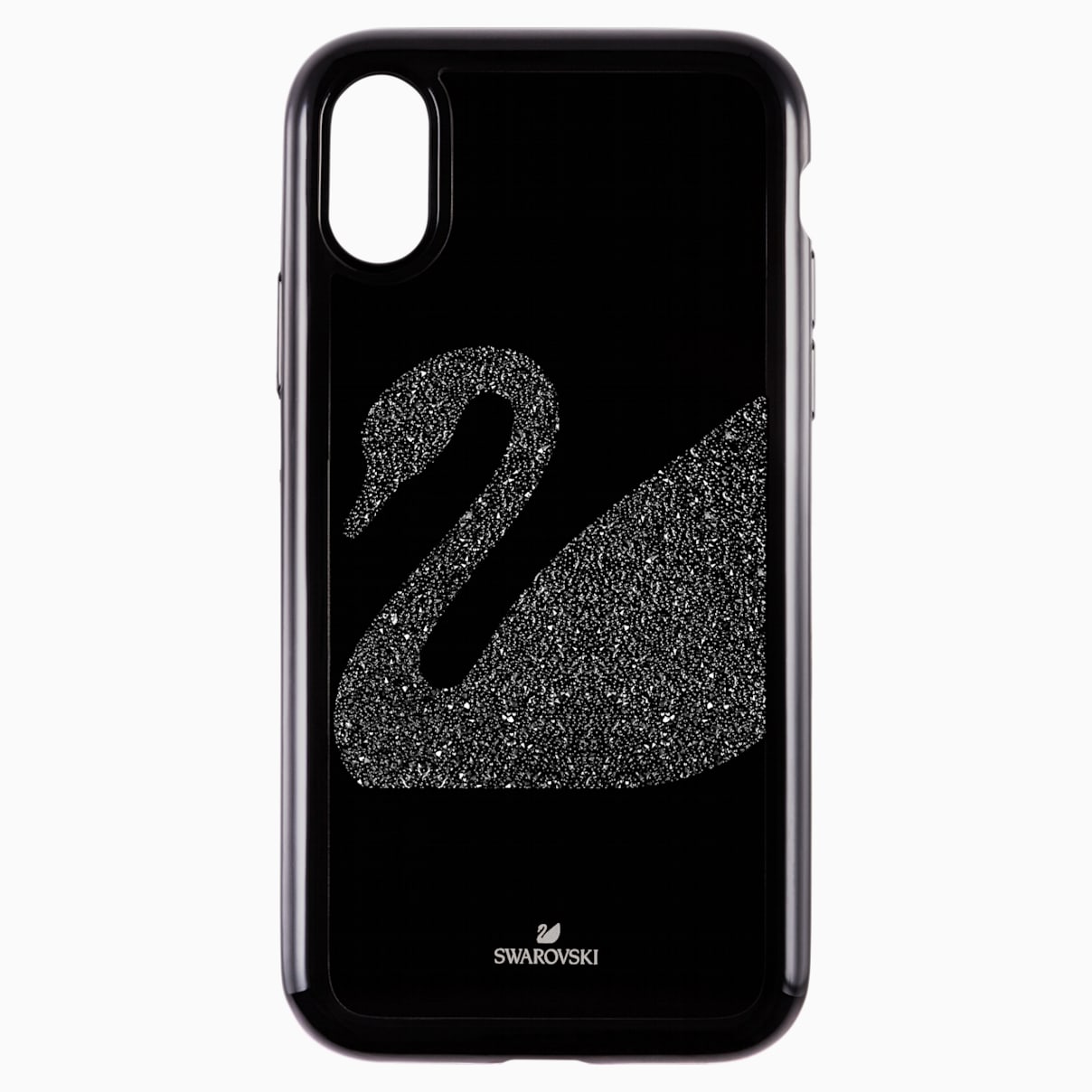 Funda para smartphone con protección integrada Swan Fabric, iPhone® X/XS, negro