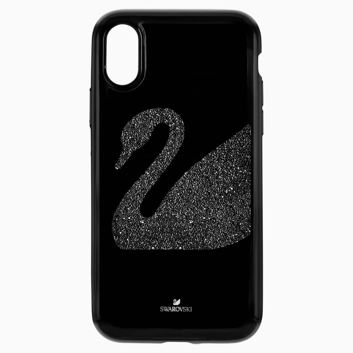 Funda para smartphone con protección integrada Swan Fabric, iPhone® XR, negro