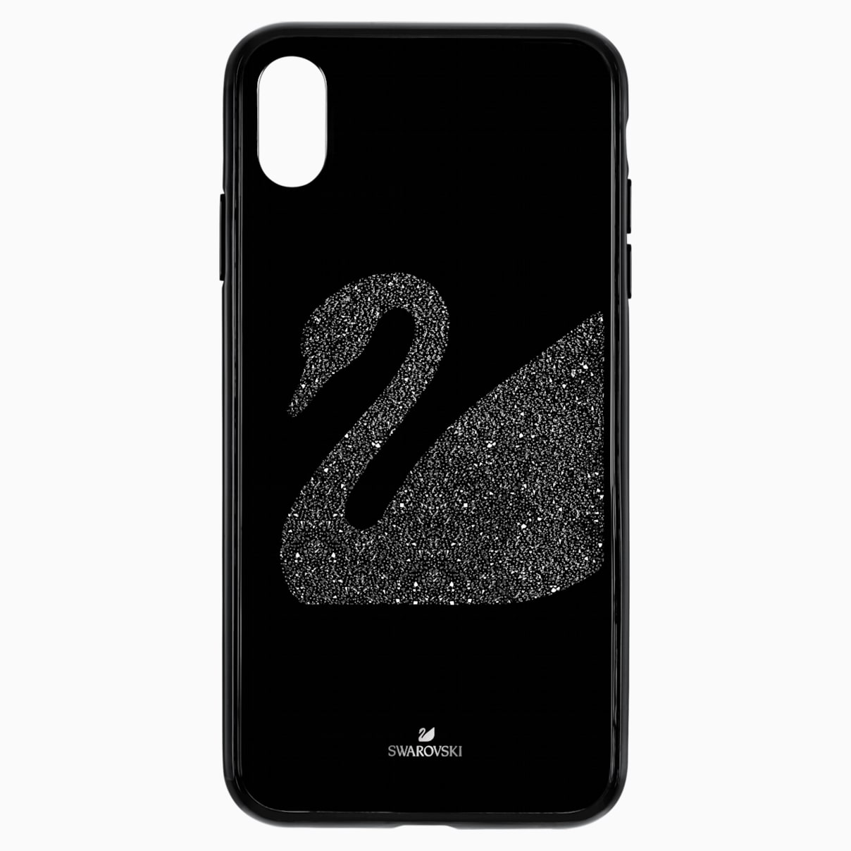 Funda para smartphone con protección integrada Swan Fabric, iPhone® XS Max, negro