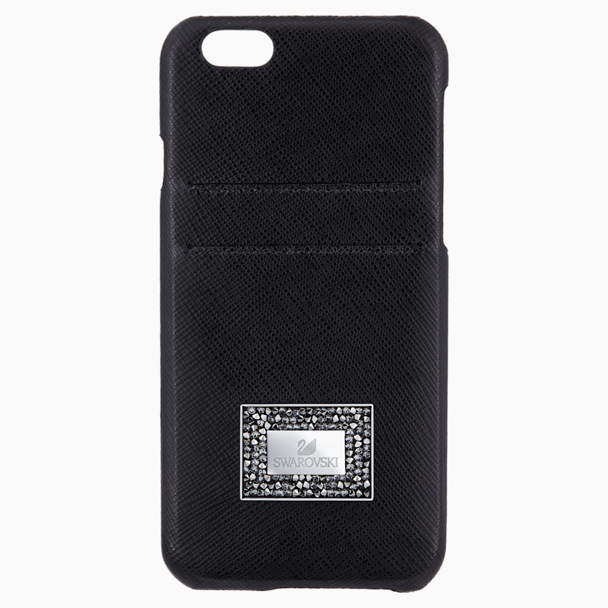 Custodia smartphone con bordi protettivi Versatile, iPhone® 6 Plus / 6s Plus, Nero