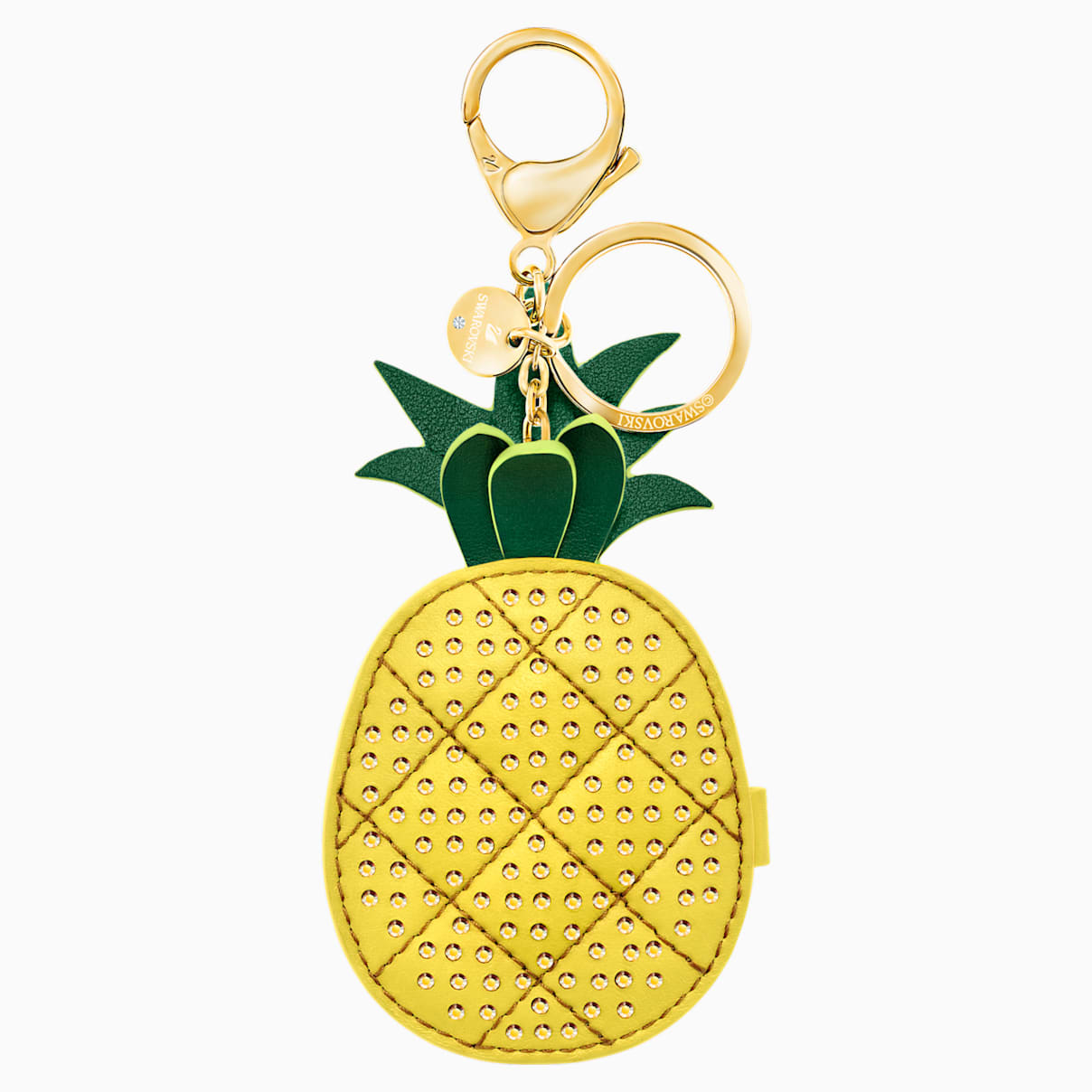 Accessorio per borse Lime, giallo, placcatura oro