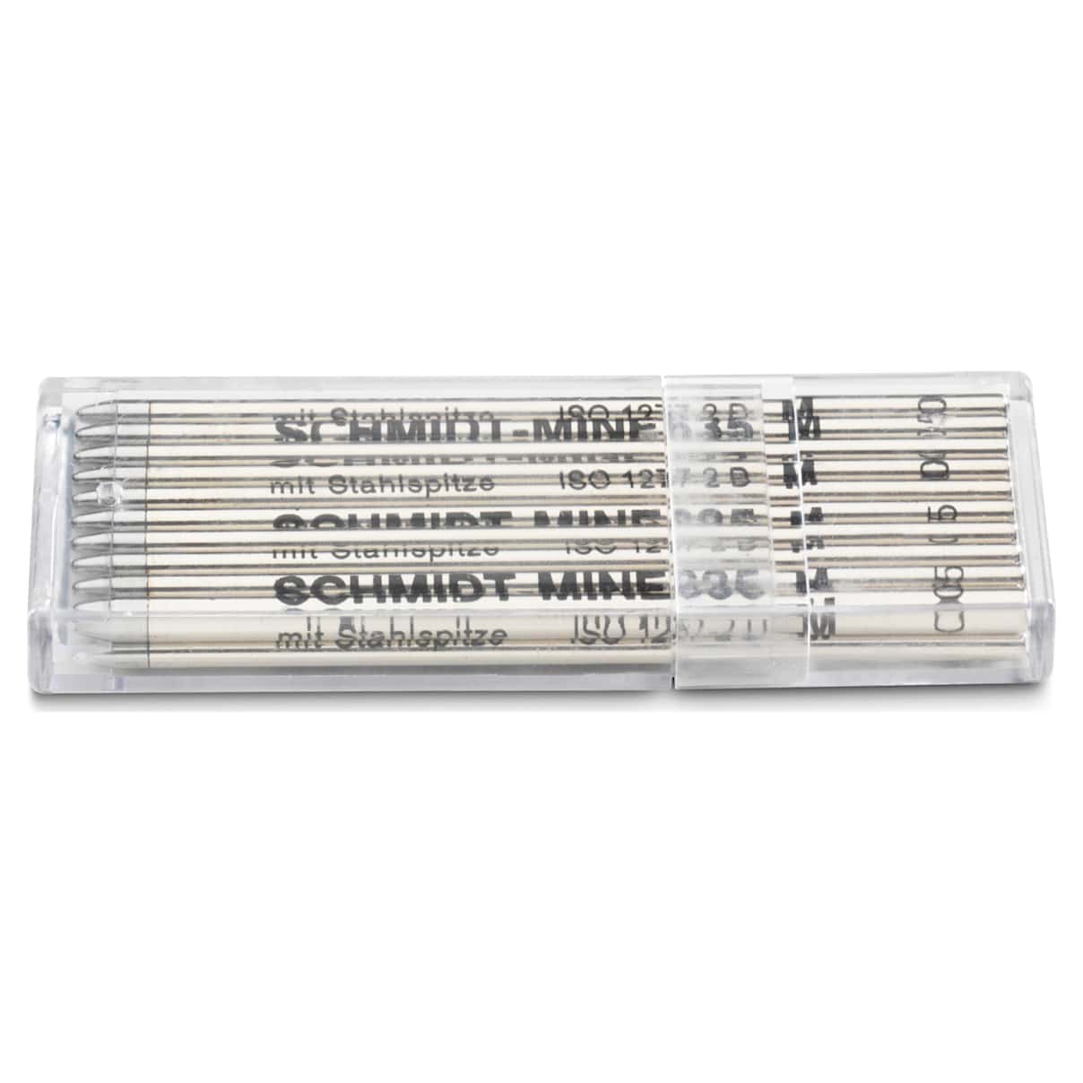 Kugelschreiber-Ersatzmine Schwarz (20er-Set) Unisex OS