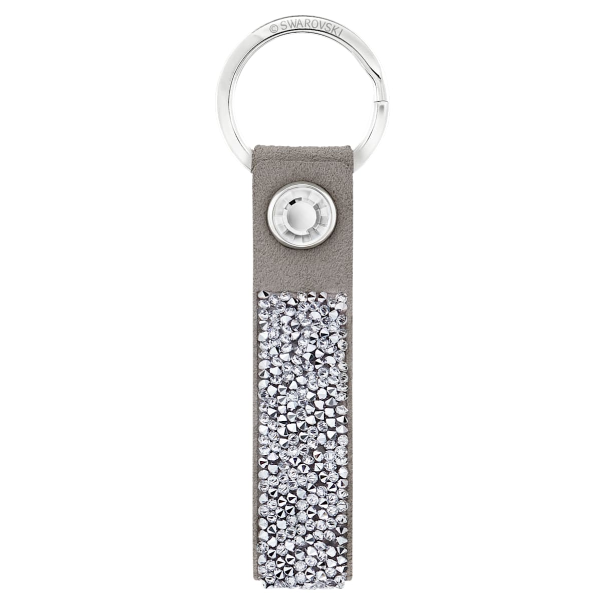 Click to view product details and reviews for Glam Rock Key Ring Grey Stainless Steel.