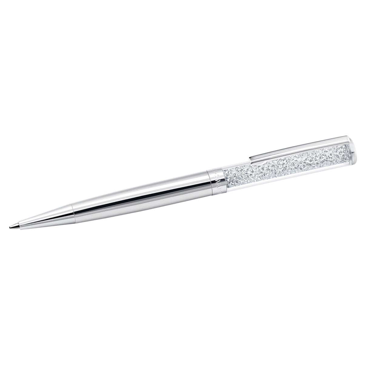 Crystalline Ballpoint Pen, Chrome Plated