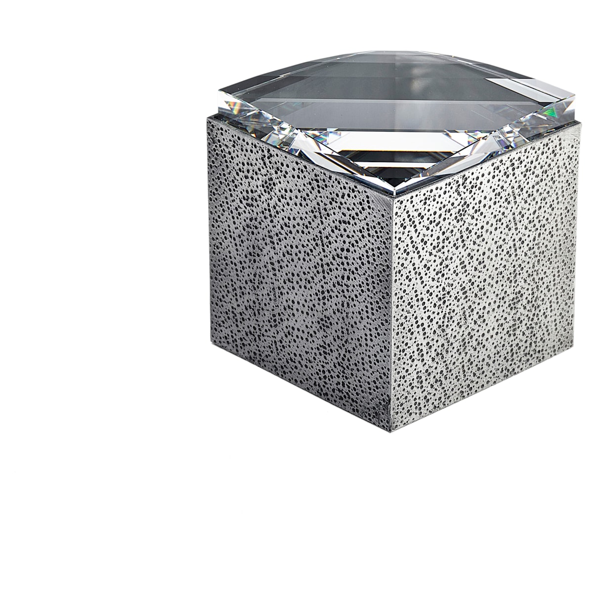 Click to view product details and reviews for Lustra Box Small Silver Tone.