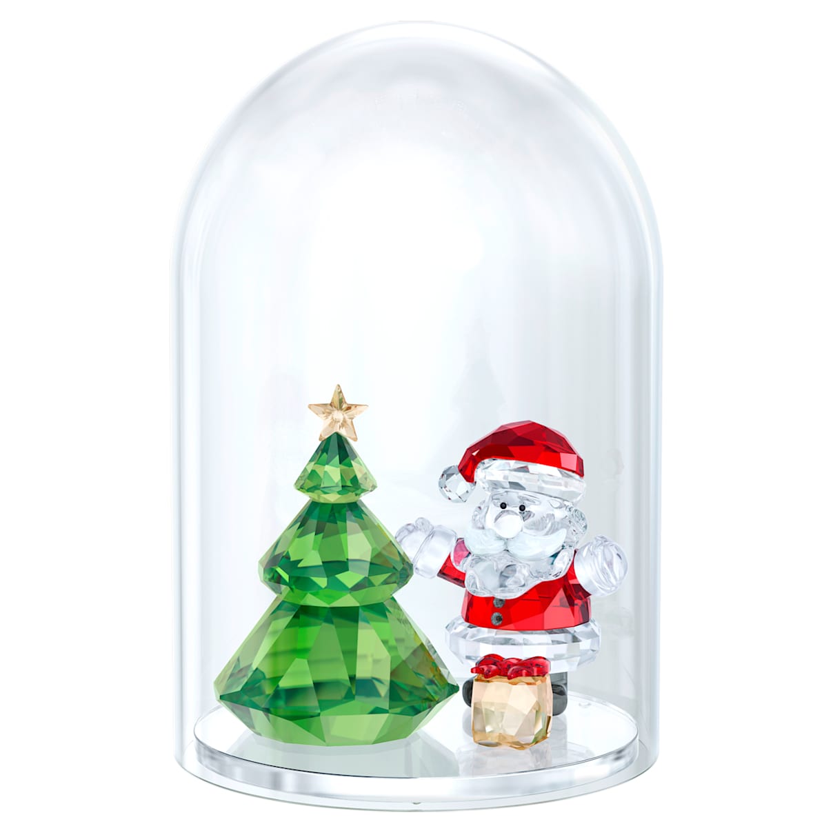 Click to view product details and reviews for Bell Jar Christmas Tree Santa.