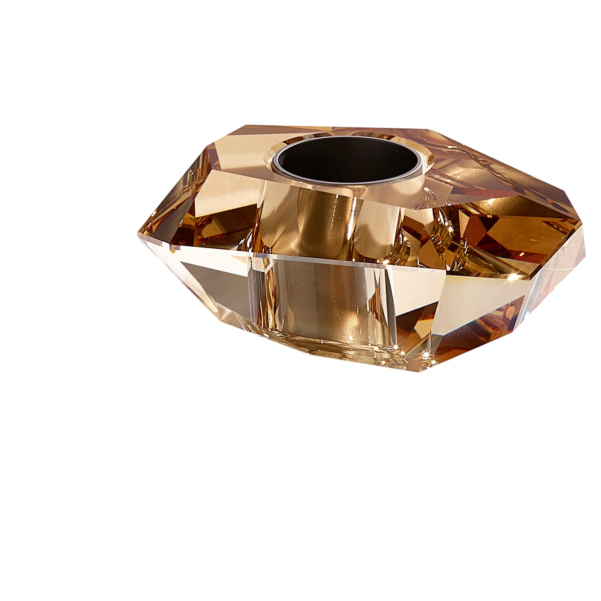 Click to view product details and reviews for Lustra Candleholder Small Gold Tone.
