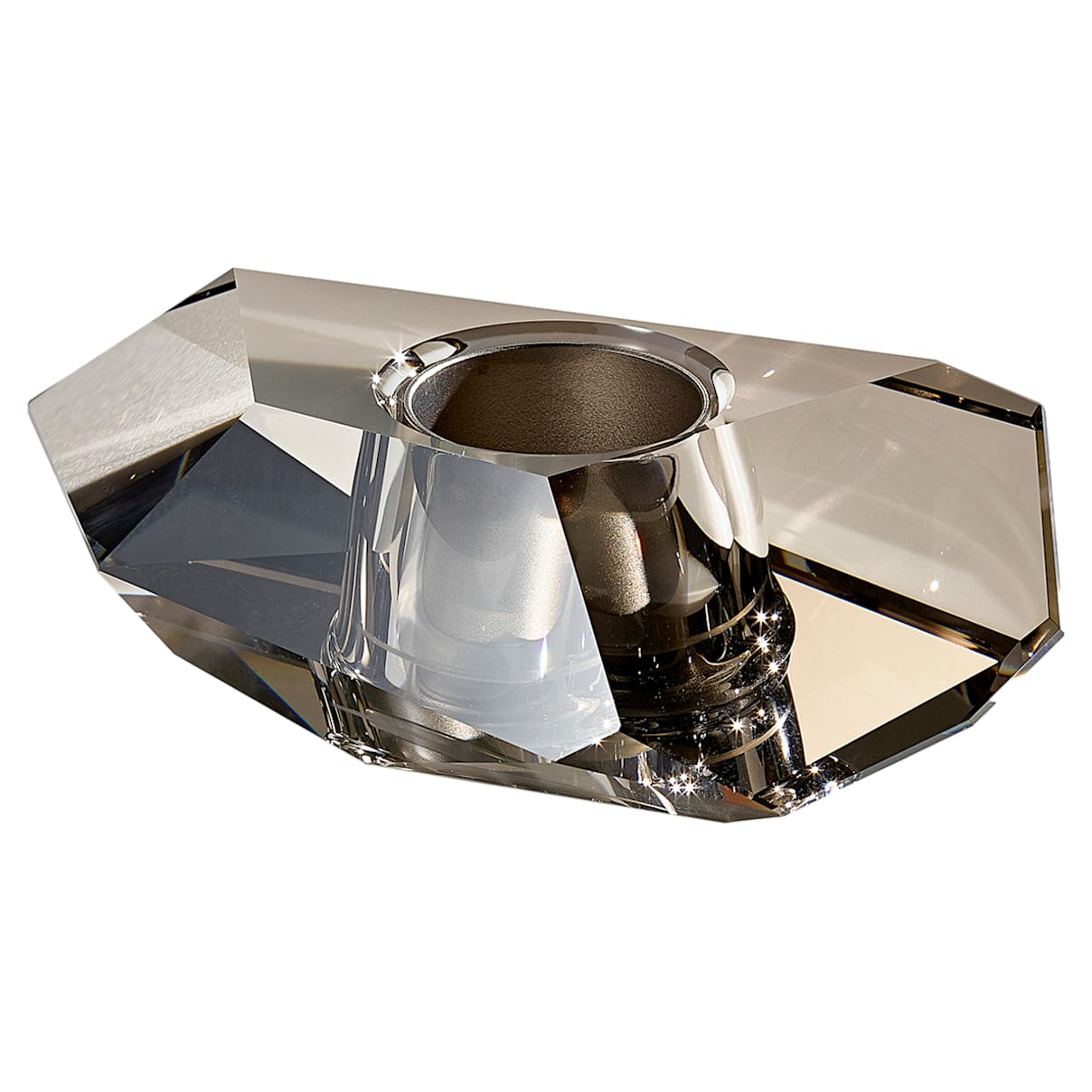 Click to view product details and reviews for Lustra Candleholder Medium Grey.