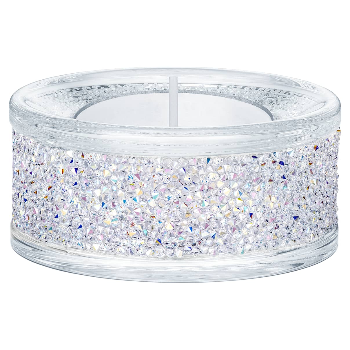 

Shimmer tea light holder, Purple
