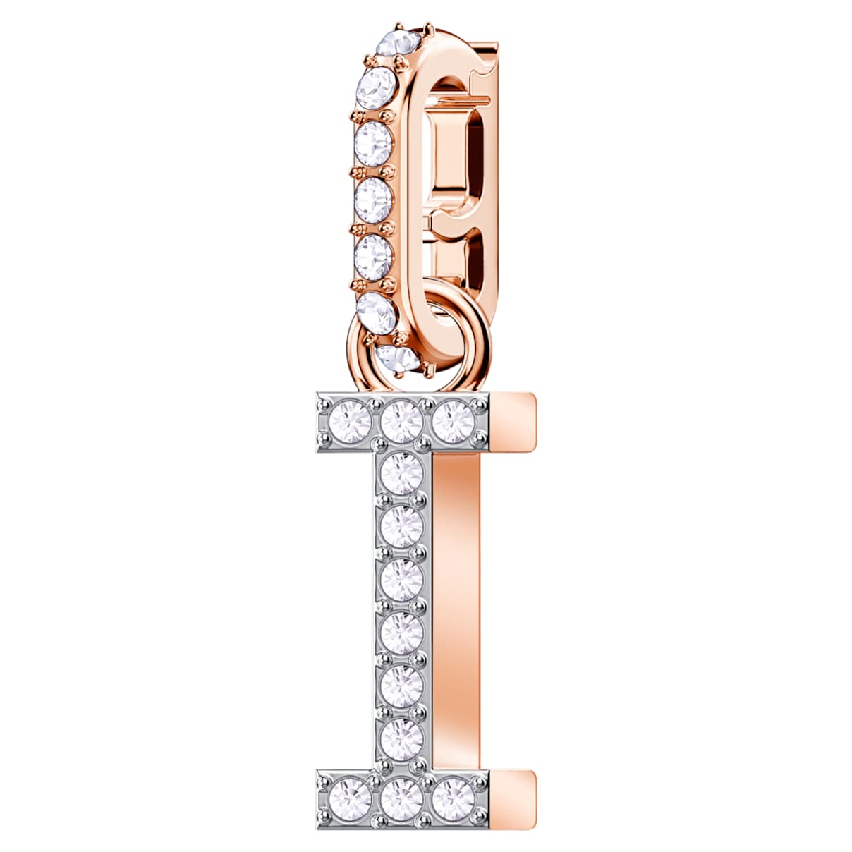 

Swarovski Charm Remix Collection I, Bianco, Placcato color oro rosa