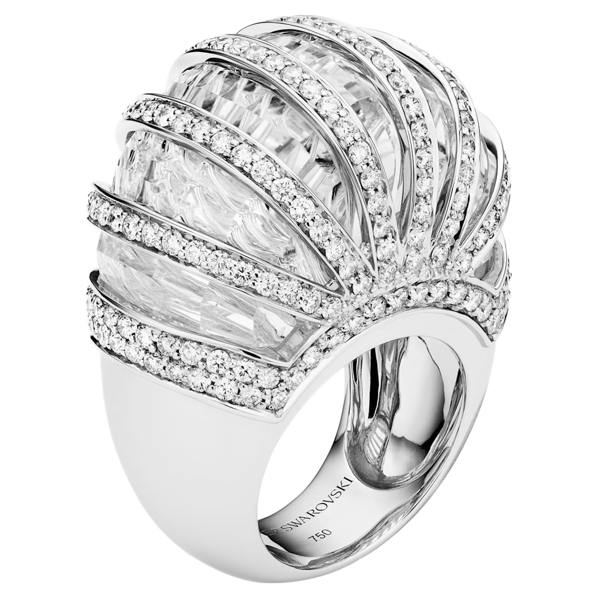 Click to view product details and reviews for Duchesse Ring 18k White Gold Rhodium Plated Size 59.