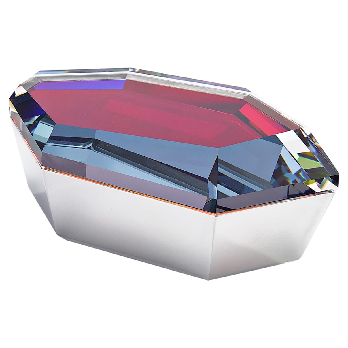 Click to view product details and reviews for Rock Box Large Silver Tone.