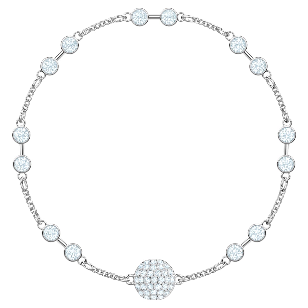 Click to view product details and reviews for Swarovski Remix Collection Carrier White Rhodium Plated.