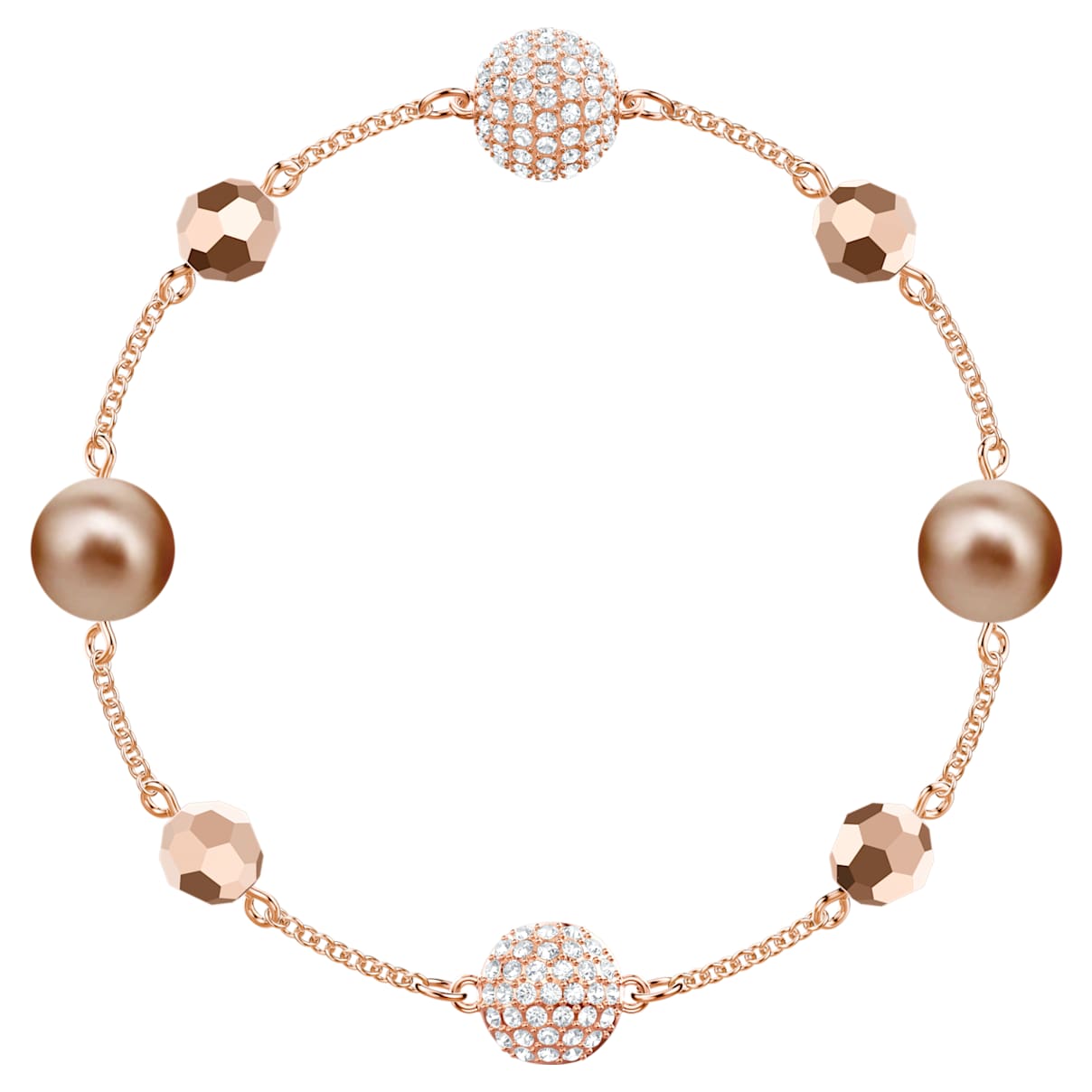Click to view product details and reviews for Swarovski Remix Collection Strand Multi Coloured Rose Gold Tone Plated.