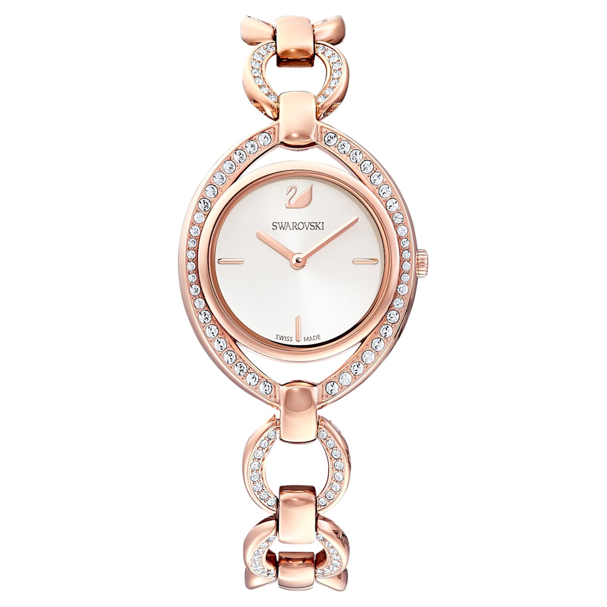 Click to view product details and reviews for Stella Watch Metal Bracelet White Rose Gold Tone Pvd.
