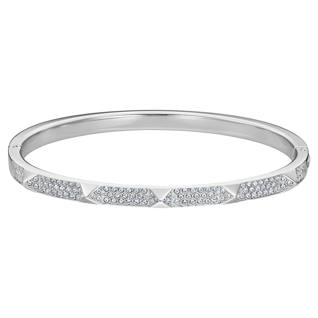 Click to view product details and reviews for Tactic Bangle White Stainless Steel.
