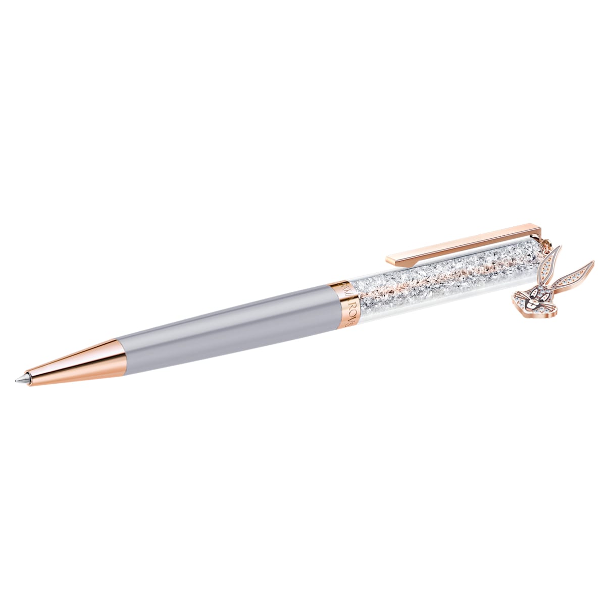 Crystalline Warner Bros. Bugs Bunny Pen, Gray, Rose-gold tone plated