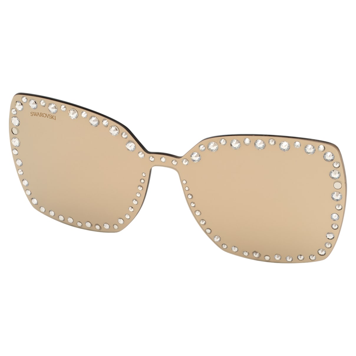 Click to view product details and reviews for Swarovski Click On Mask For Sunglasses Sk5330 Cl 32g Brown.