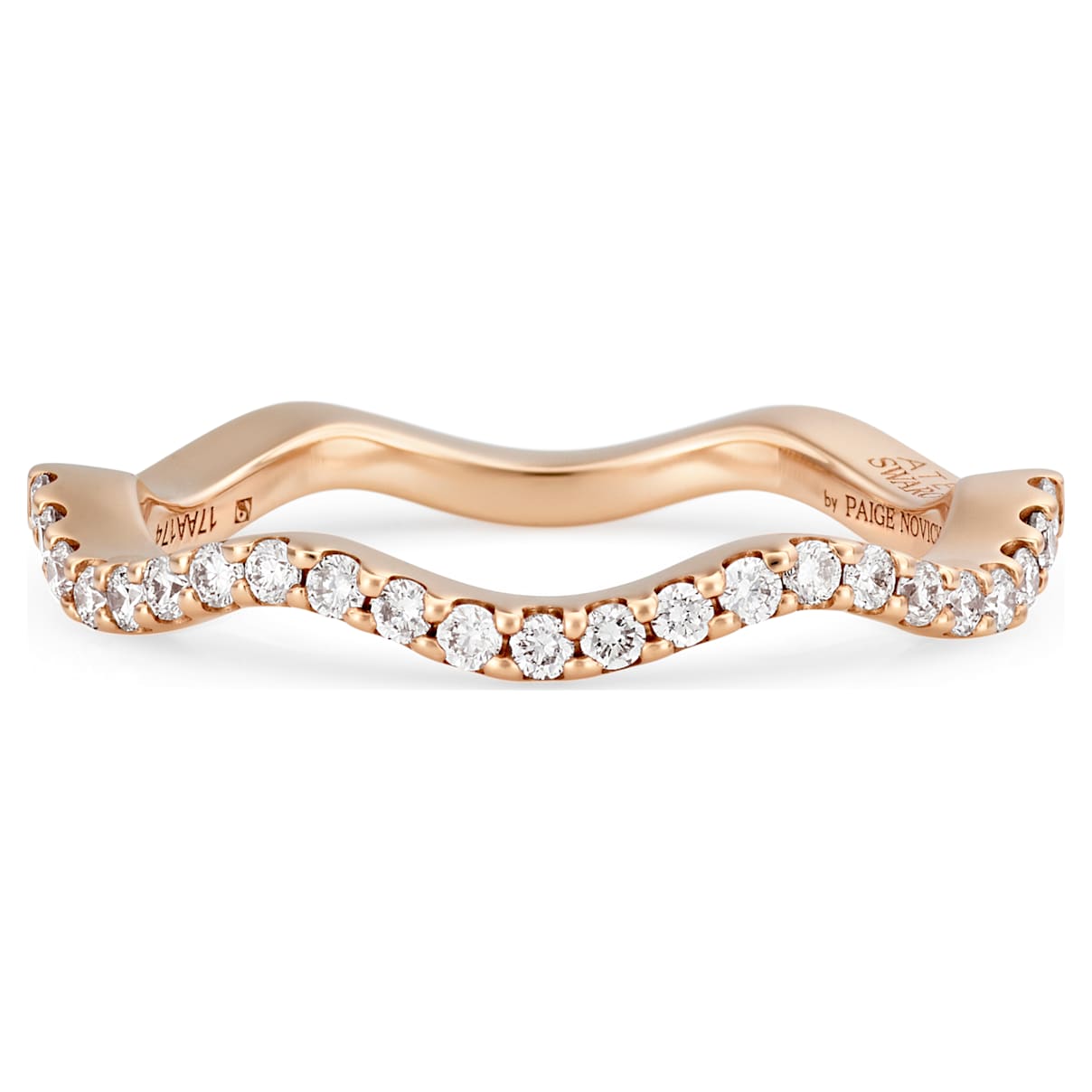 Click to view product details and reviews for Arc En Ciel Thin Band Ring 18k Rose Gold Size 48.