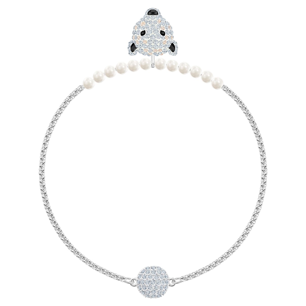 Click to view product details and reviews for Polar Bestiary Bracelet White Rhodium Plated.