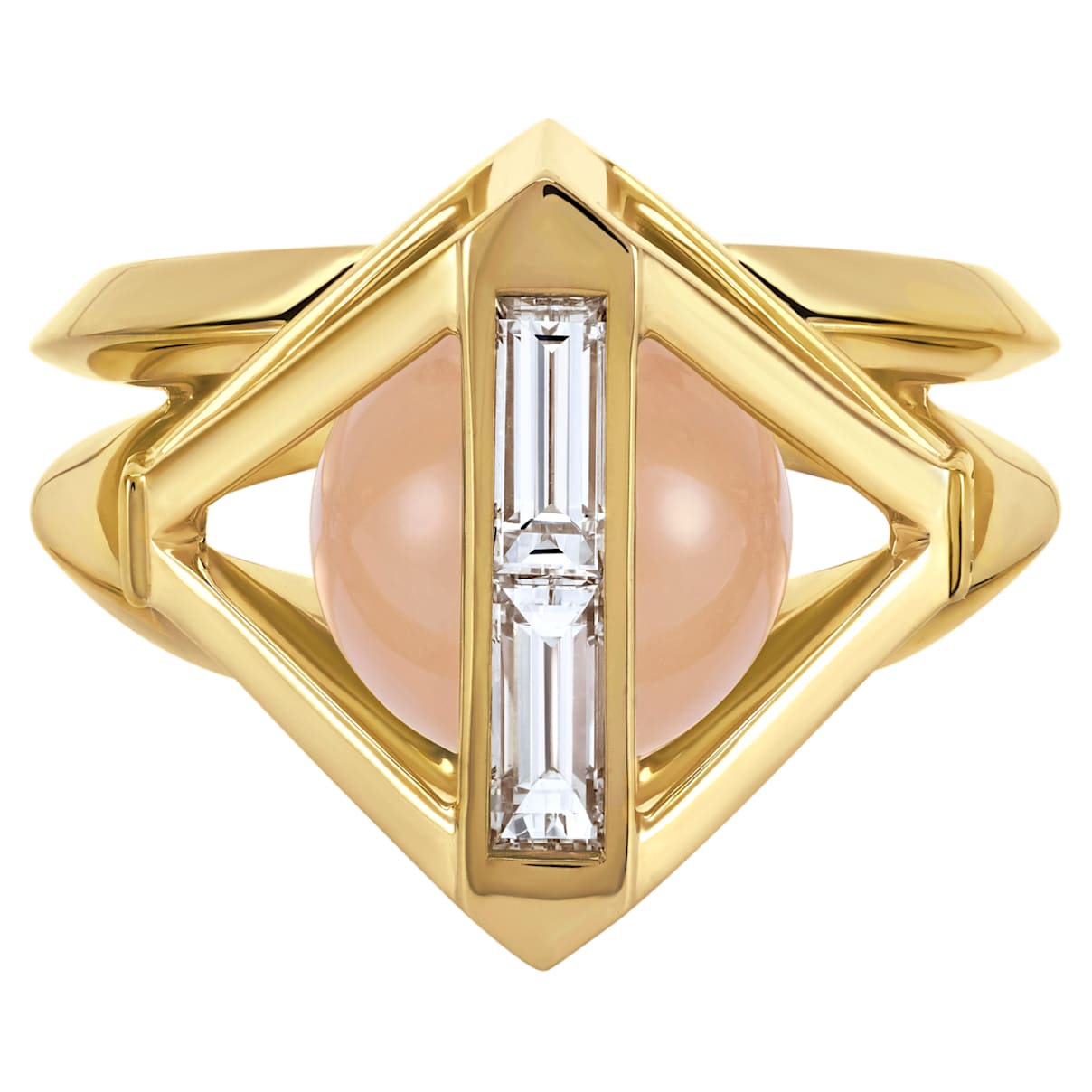 Click to view product details and reviews for Double Diamond Ring Created Diamonds 14k Yellow Gold Size 55.