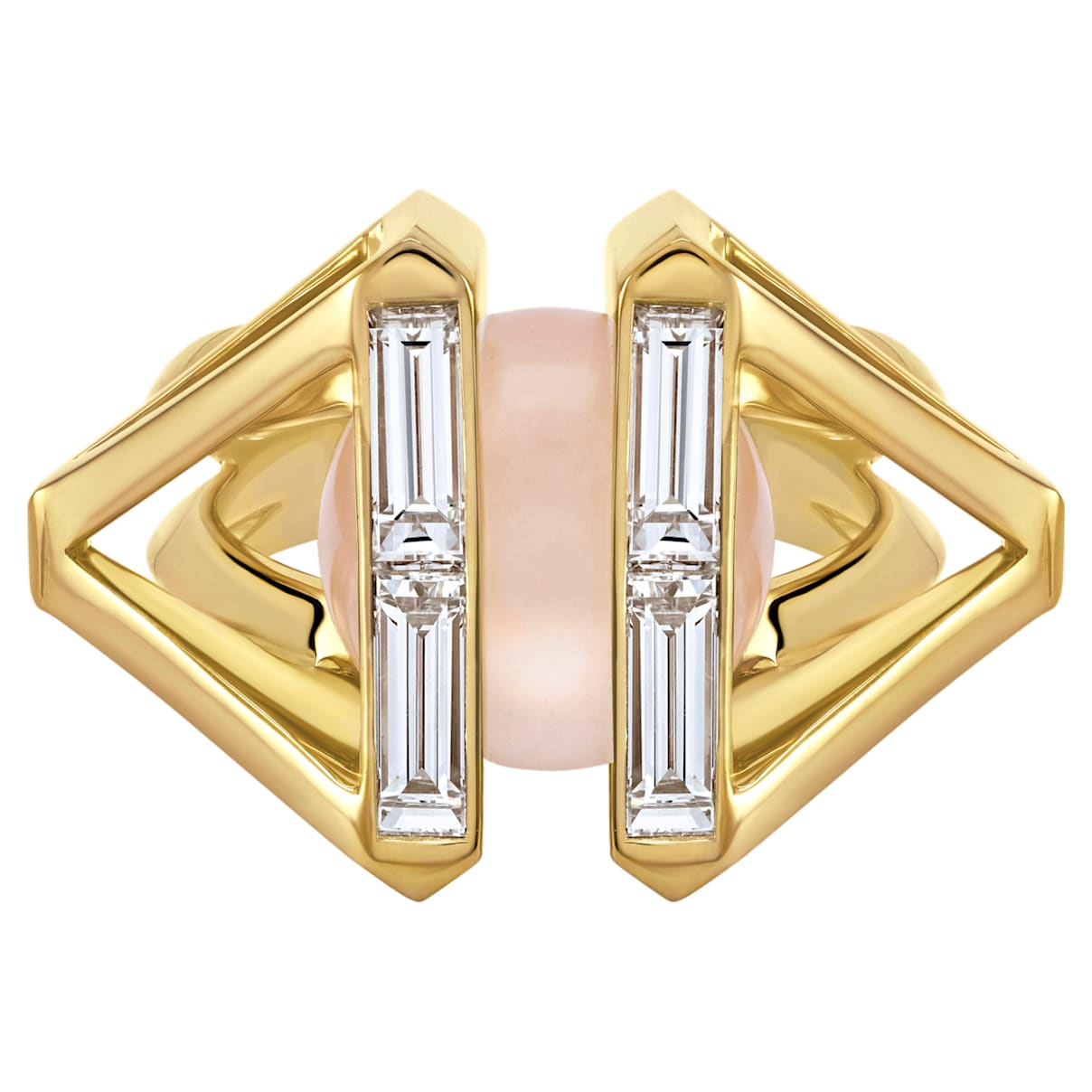 Click to view product details and reviews for Double Diamond Cocktail Ring Created Diamonds 14k Yellow Gold Size 52.