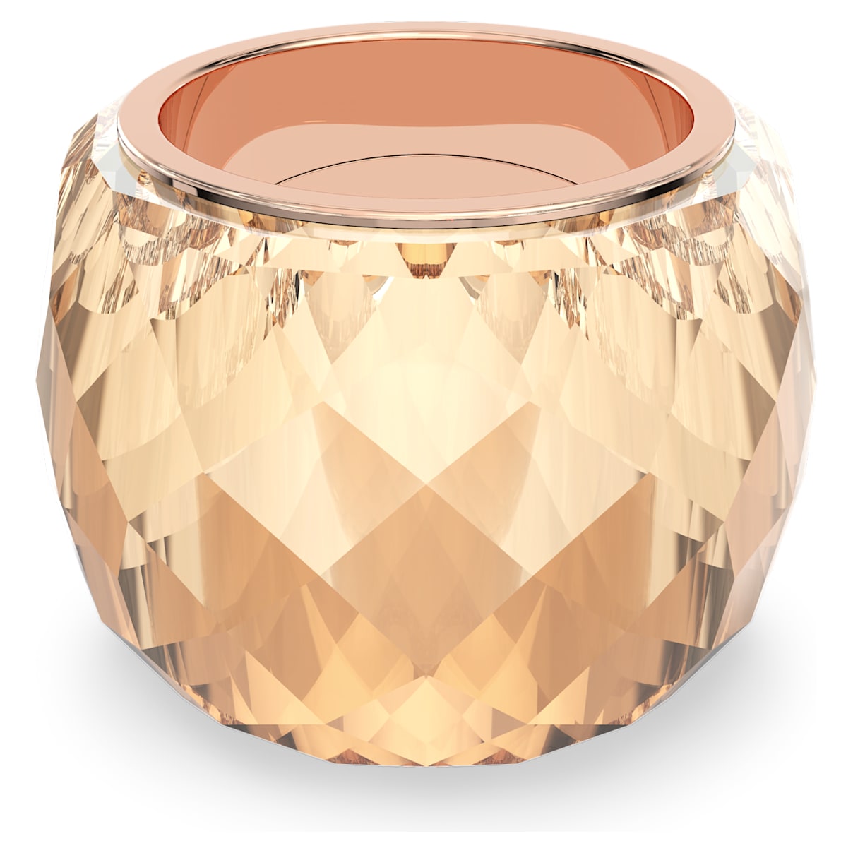 Click to view product details and reviews for Swarovski Nirvana Ring Gold Tone Rose Gold Tone Pvd.