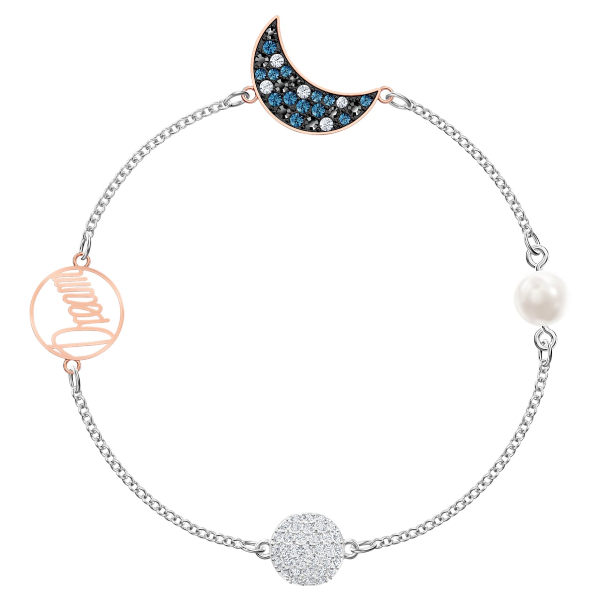 Swarovski Remix Collection Moon Strand, multicolore, Mix di placcature