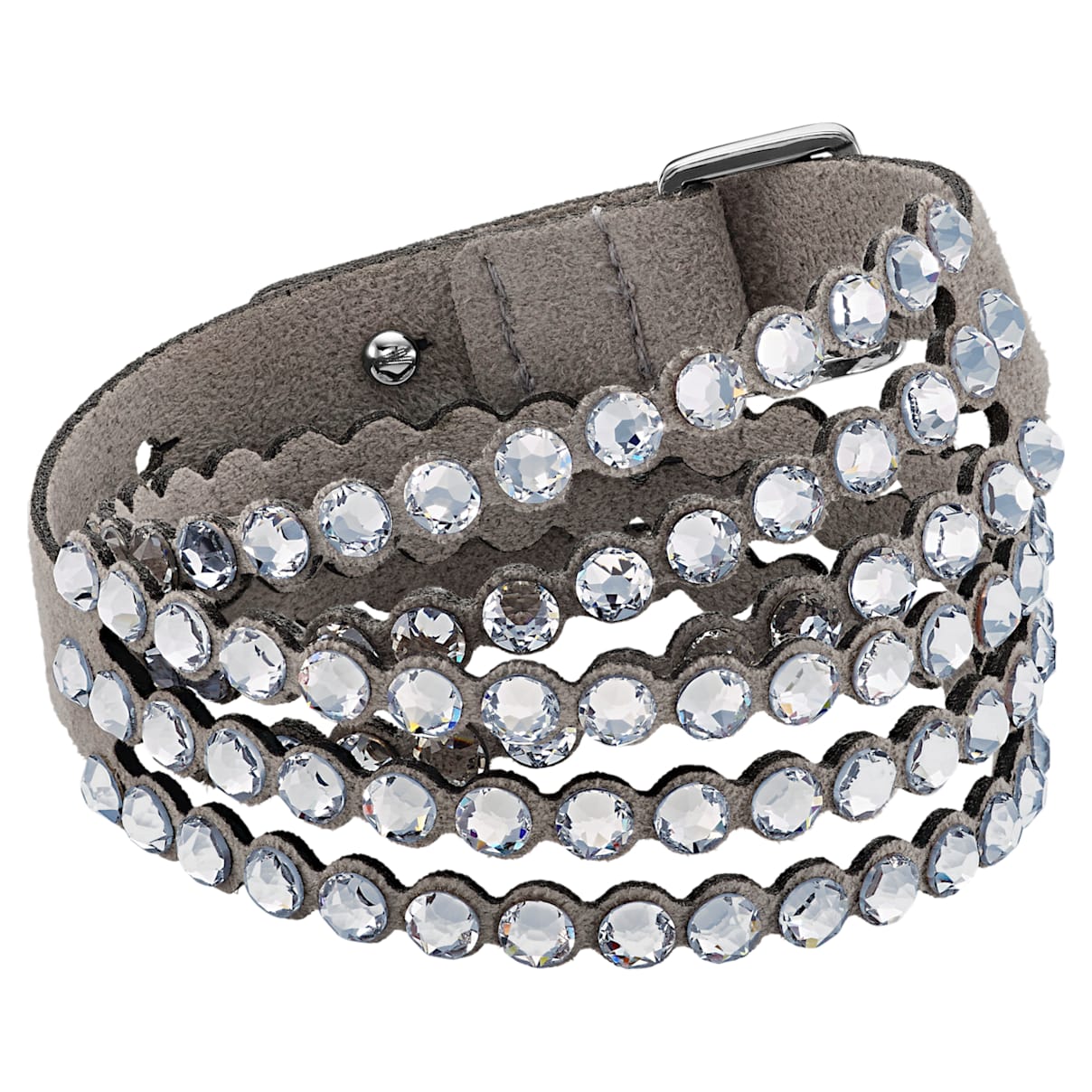 Click to view product details and reviews for Swarovski Power Collection Bracelet Light Grey.