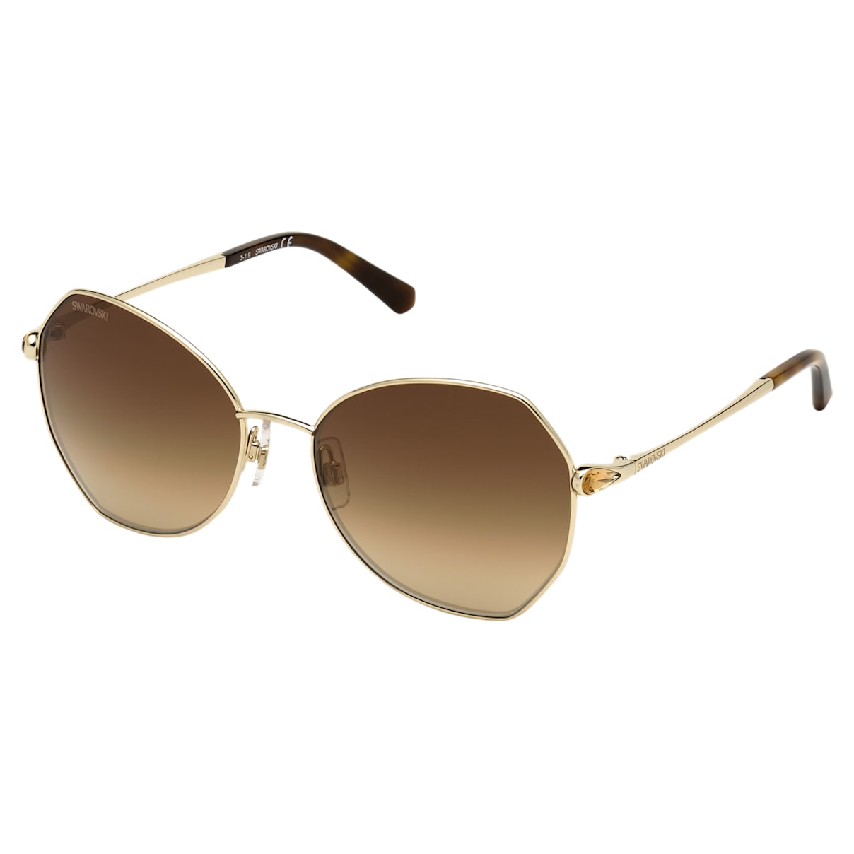 

Swarovski sunglasses, SK266-32G, Brown