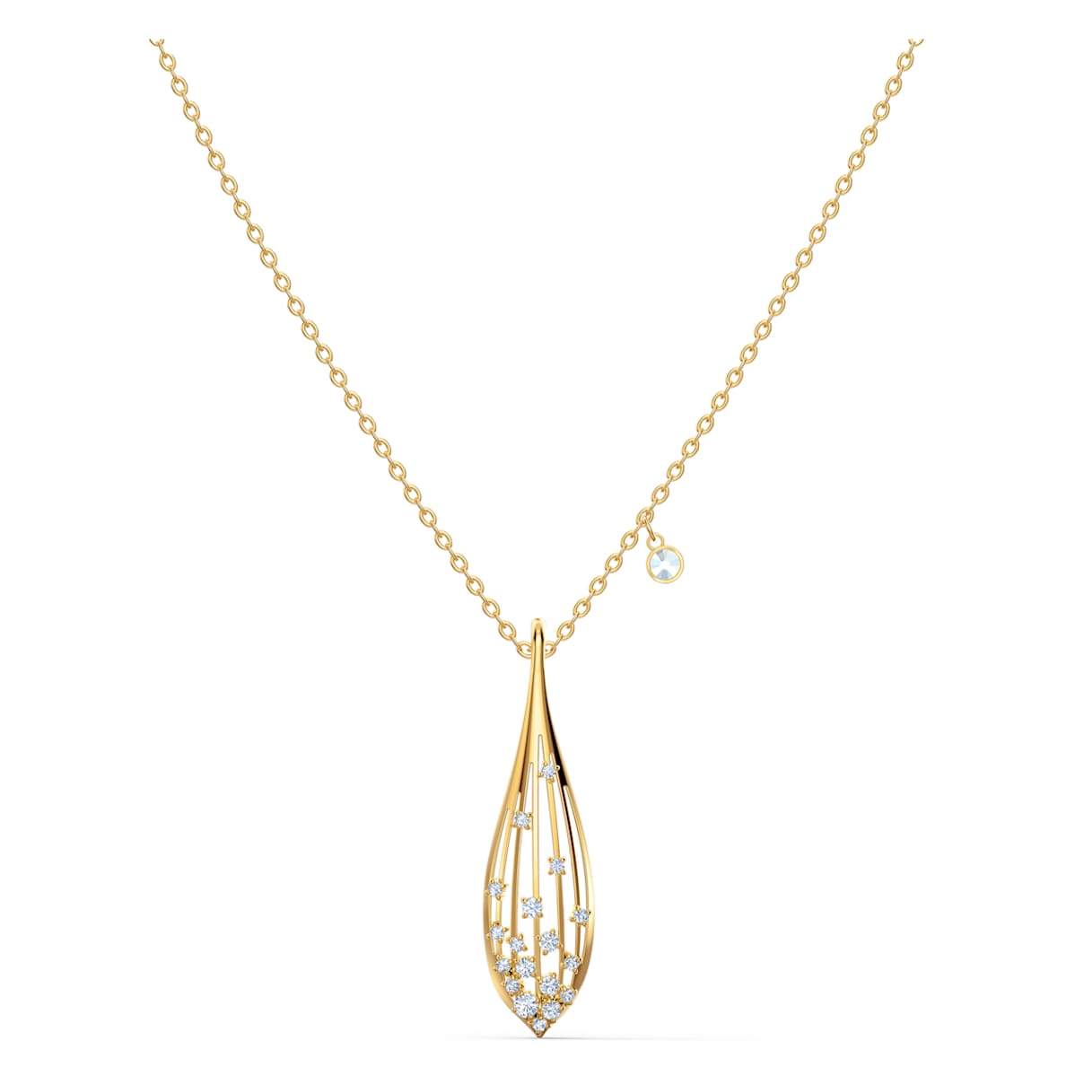 Click to view product details and reviews for Stunning Olive Pendant White Gold Tone Plated.