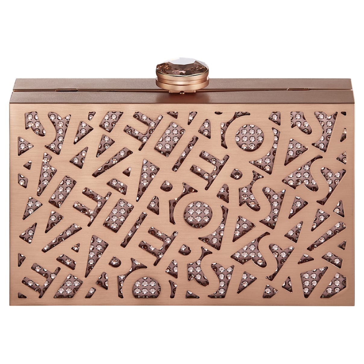 Click to view product details and reviews for Logo Lace Bag Rose Gold Tone.