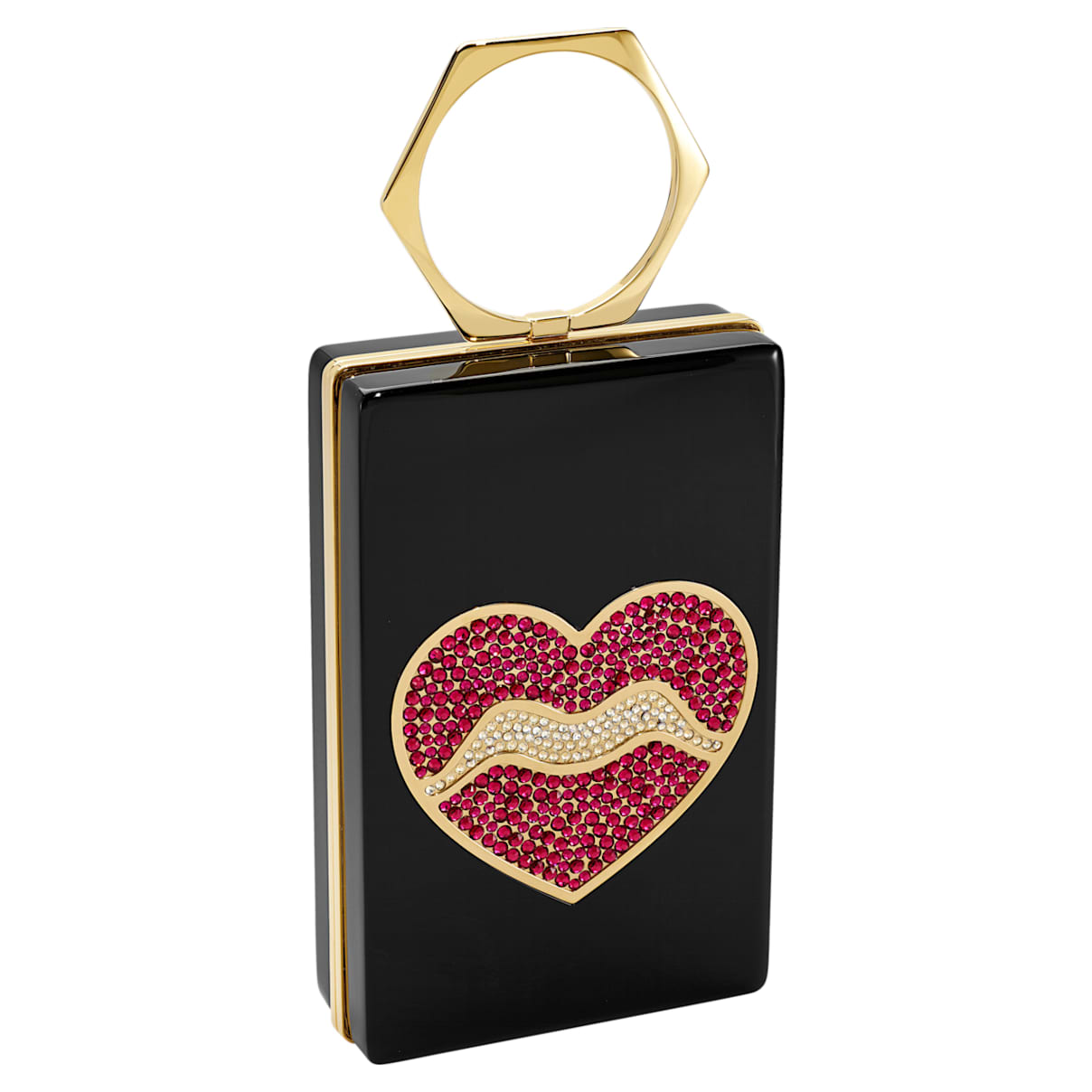 

Swarovski Surreal Dream clutch bag, Heart, Multicoloured