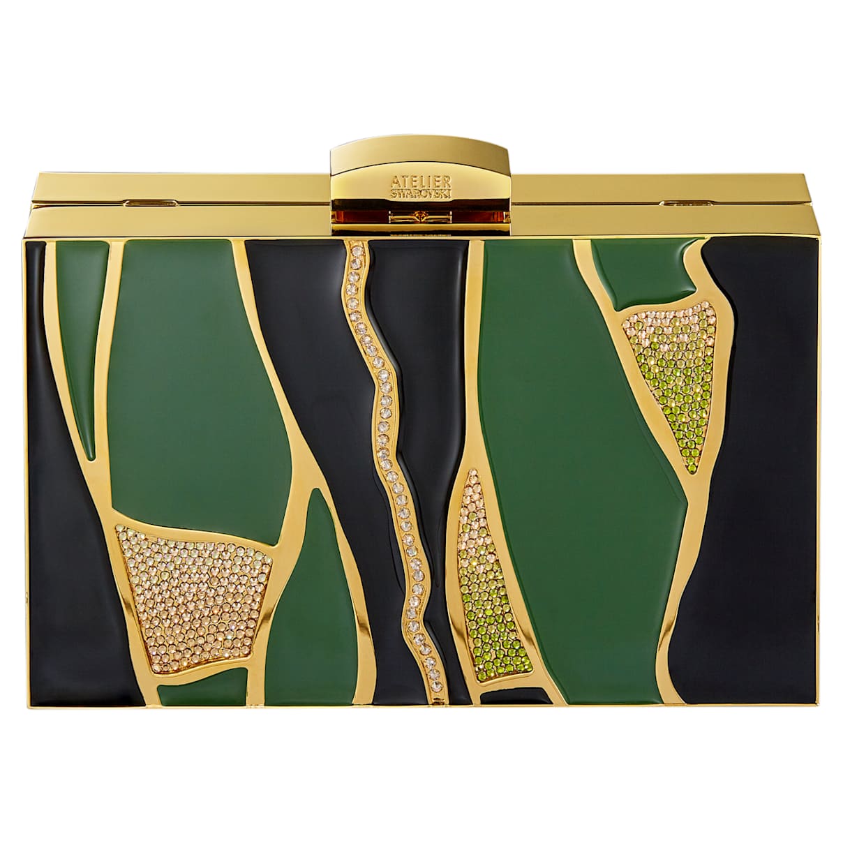 Borsetta Kintsugi, multicolore, placcato color oro