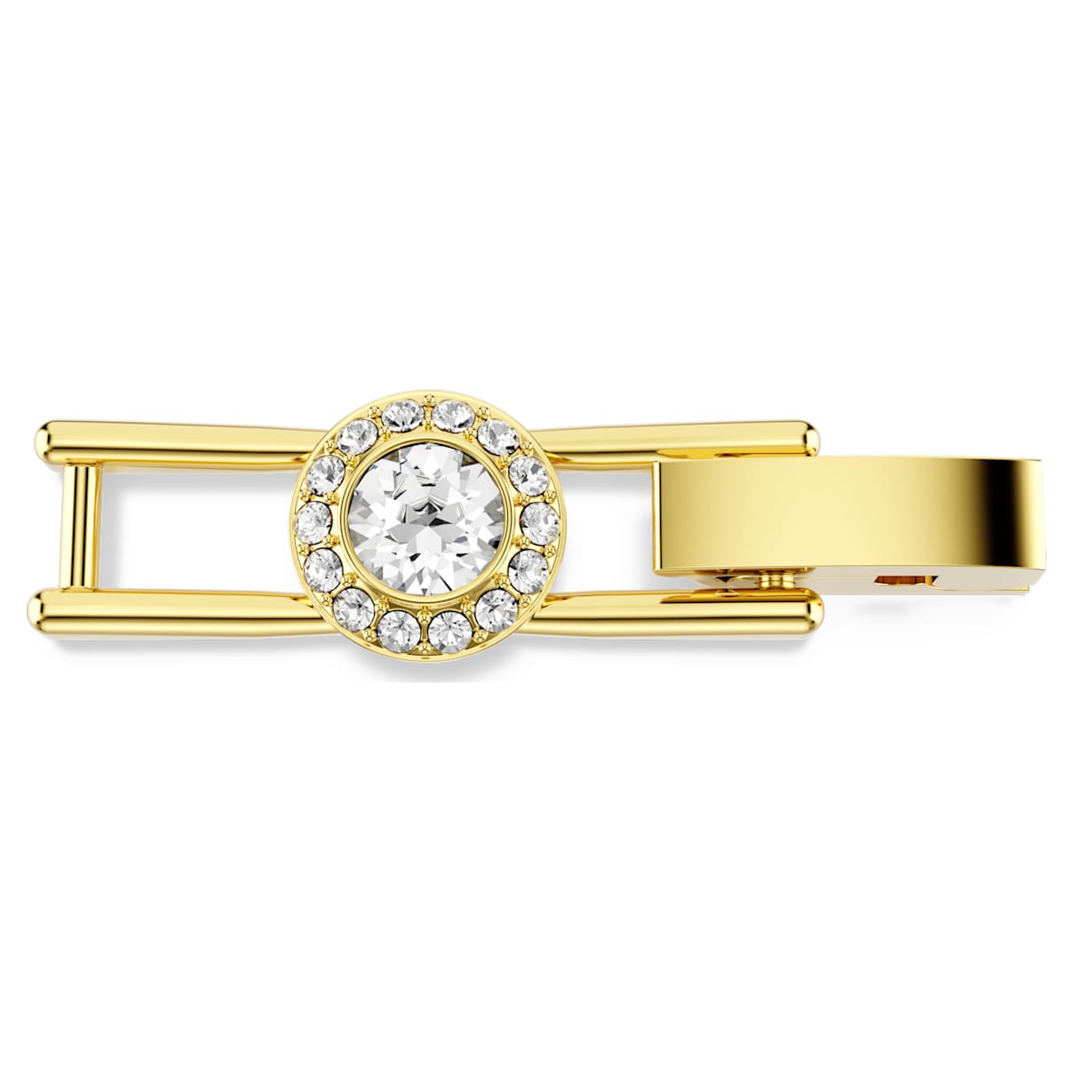 Una Angelic VerlÃ¤ngerungsstÃ¼ck, Rundschliff, WeiÃŸ, 18K Goldbeschichtet Unisex OS