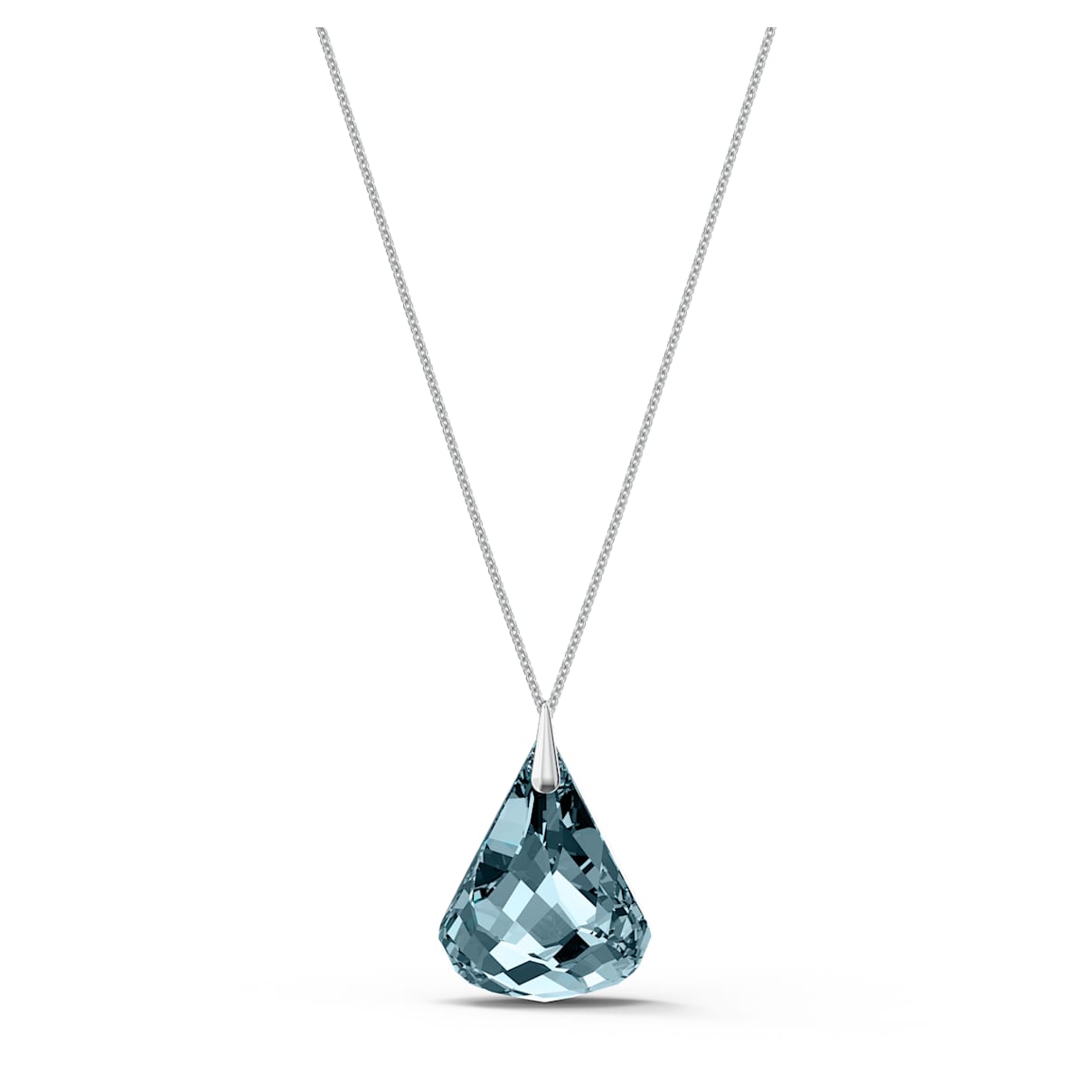 

Swarovski Collier Spirit, Bleu, Métal rhodié