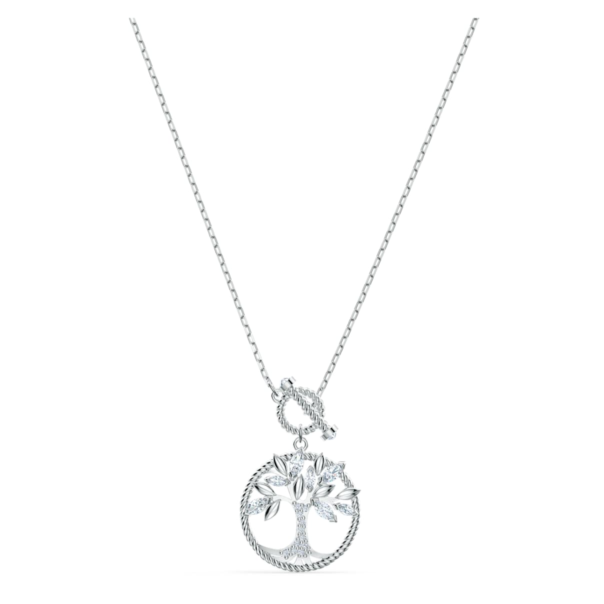 Click to view product details and reviews for Swarovski Symbolic Tree Of Life Necklace White Rhodium Plated.