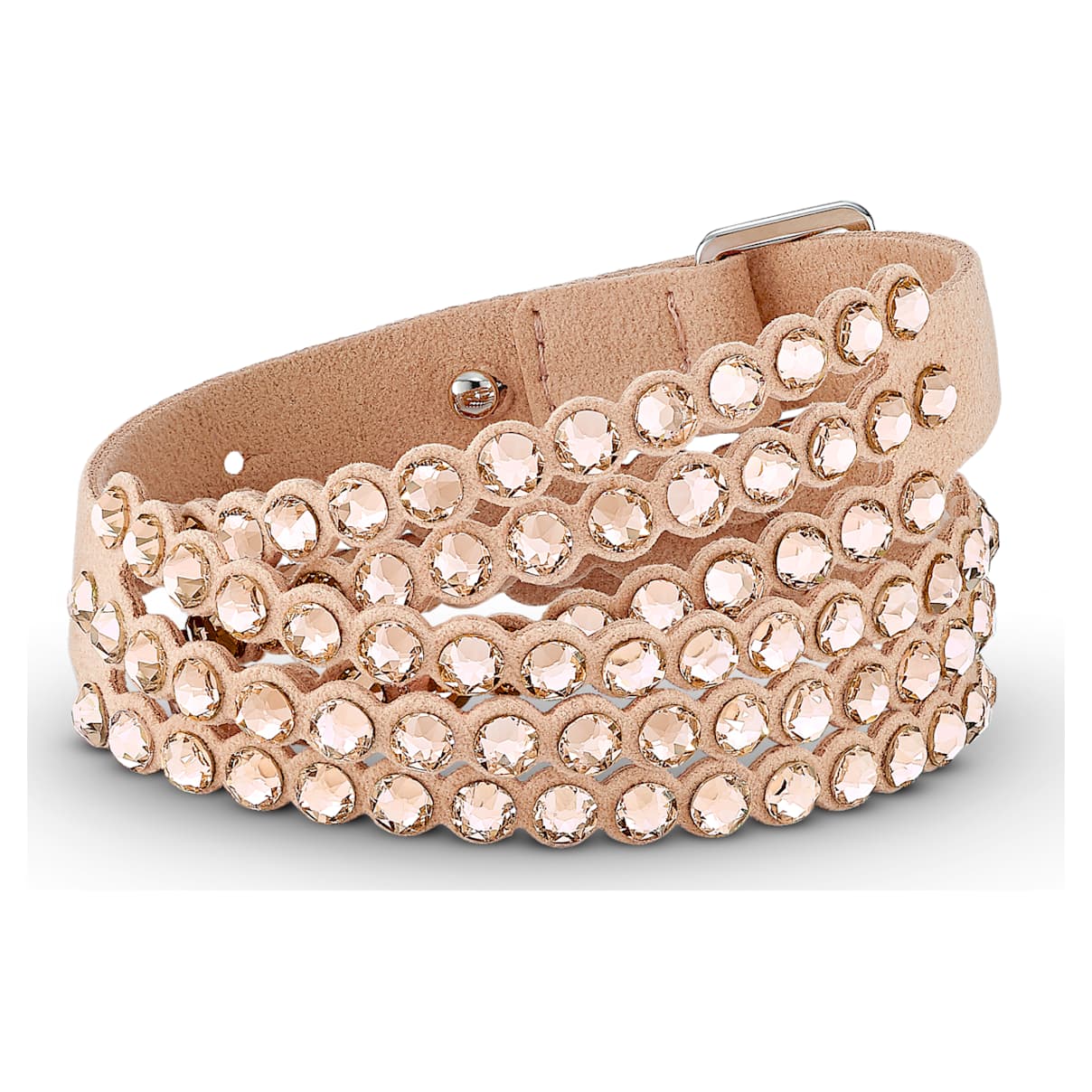 Click to view product details and reviews for Swarovski Power Collection Slake Bracelet Pink.