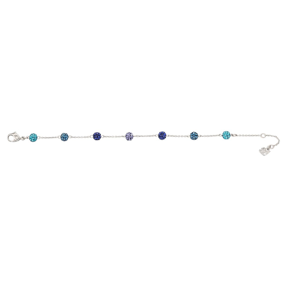 

Swarovski Blow bracelet, Multicoloured, Rhodium plated