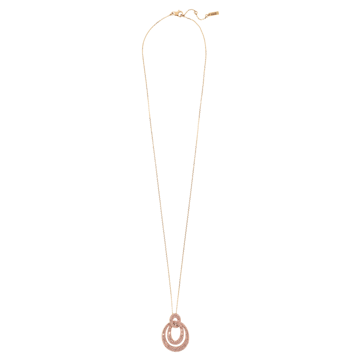 

Tigris pendant, Pink, Gold-tone plated