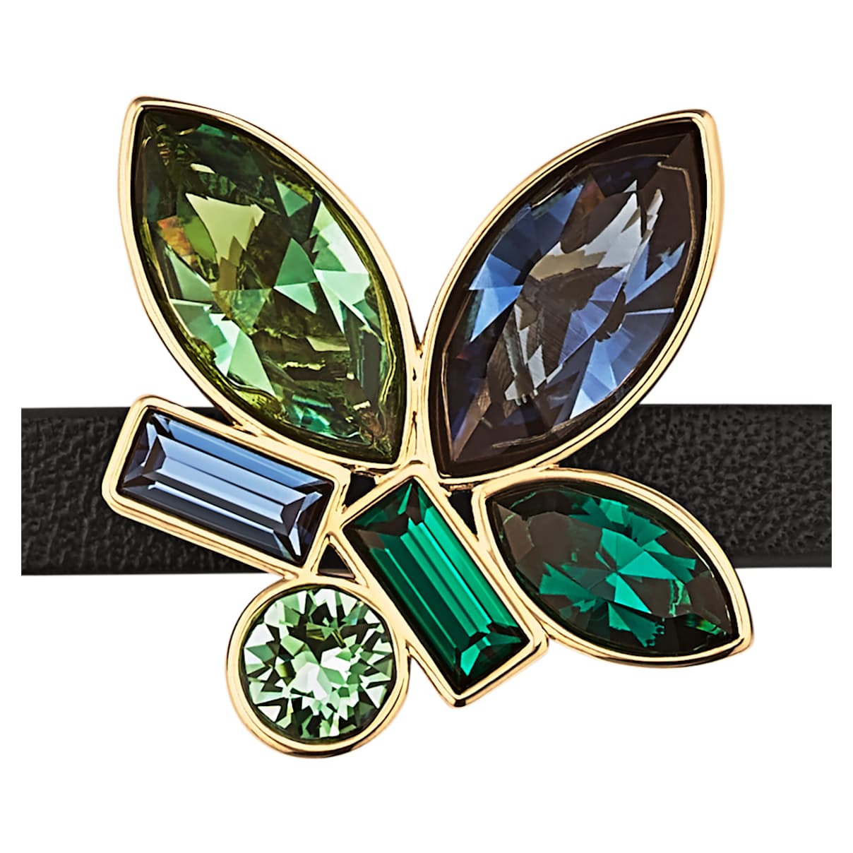 Click to view product details and reviews for Beautiful Earth By Susan Rockefeller Bracelet Dark Multi Coloured Gold Tone Plated.