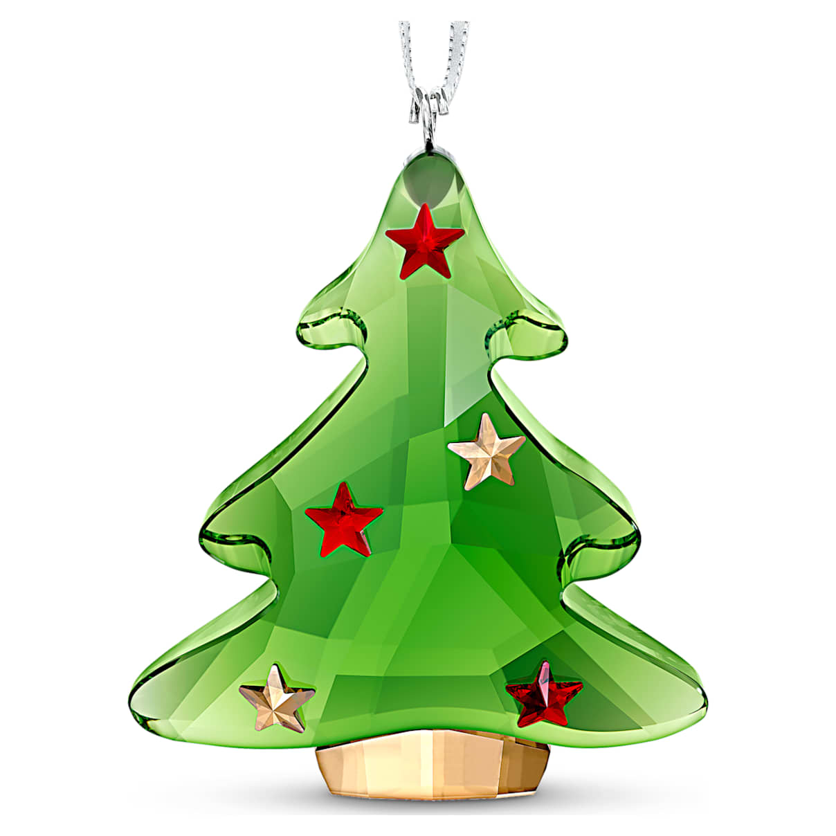 

Swarovski Green Christmas Tree Ornament