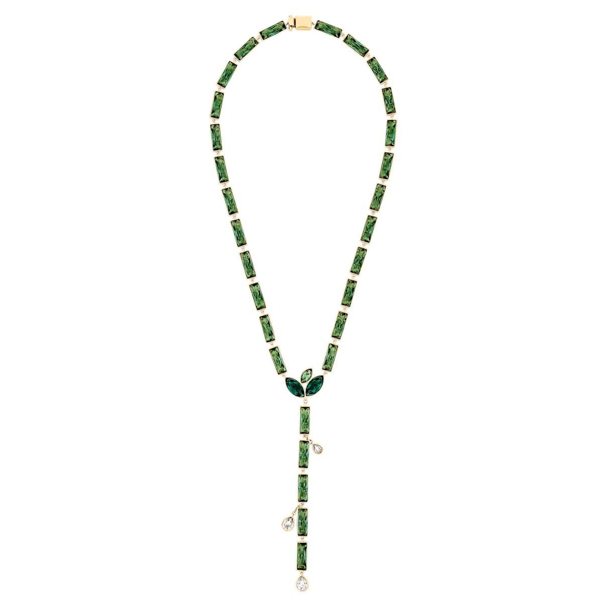 Click to view product details and reviews for Beautiful Earth Necklace Green Gold Tone Plated.