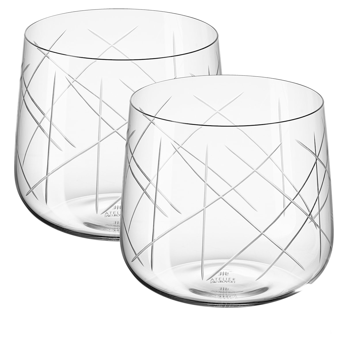 Set di bicchieri (2) Nest, bianco