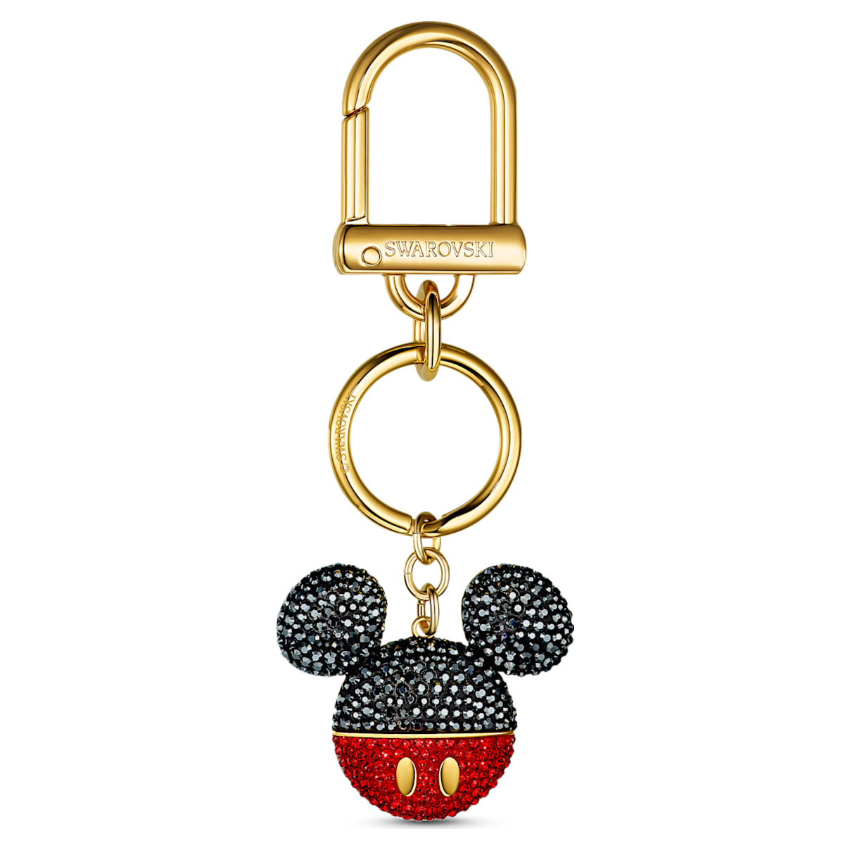 Accessorio per borse Mickey, nero, placcato color oro