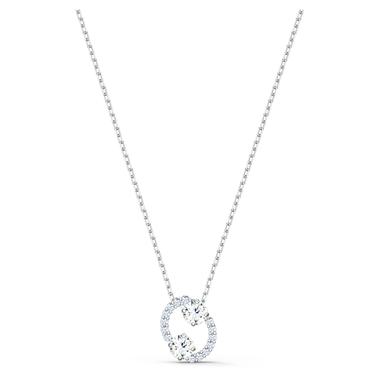 

Swarovski Zodiac II pendant, Cancer, White, Mixed metal finish