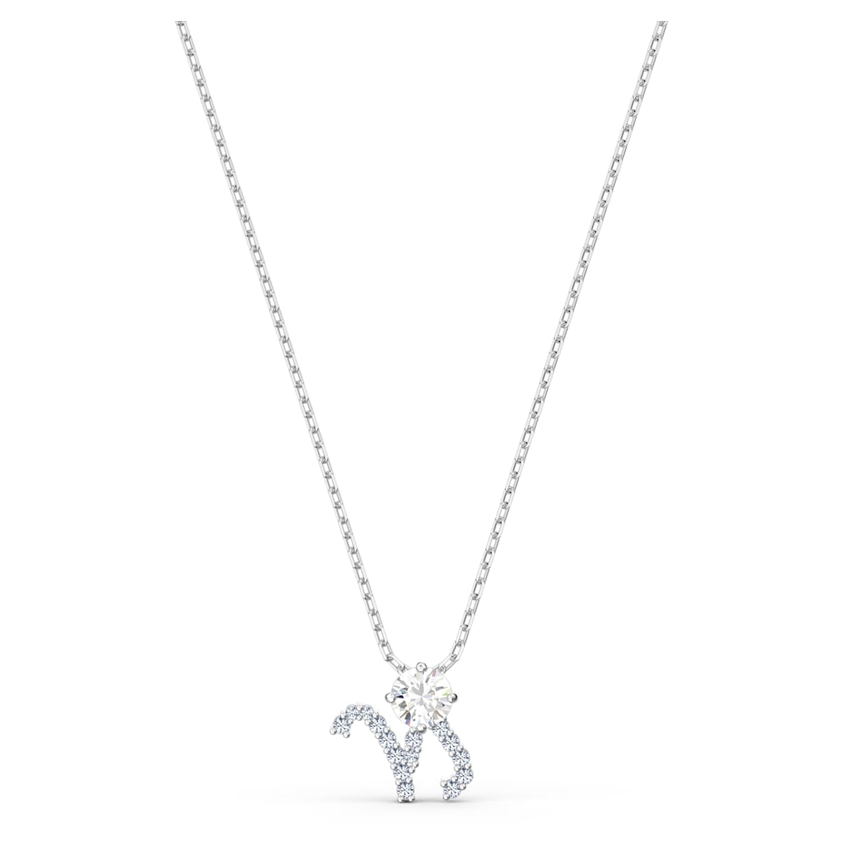 

Swarovski Zodiac II pendant, Capricorn, White, Mixed metal finish