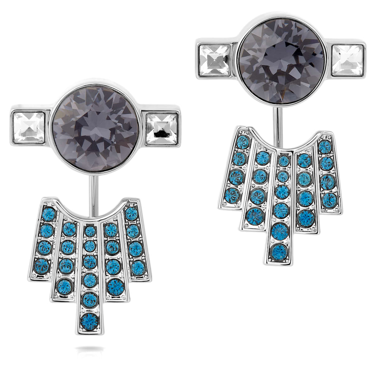 Orecchini Jackets Karl Lagerfeld, blu, placcato palladio