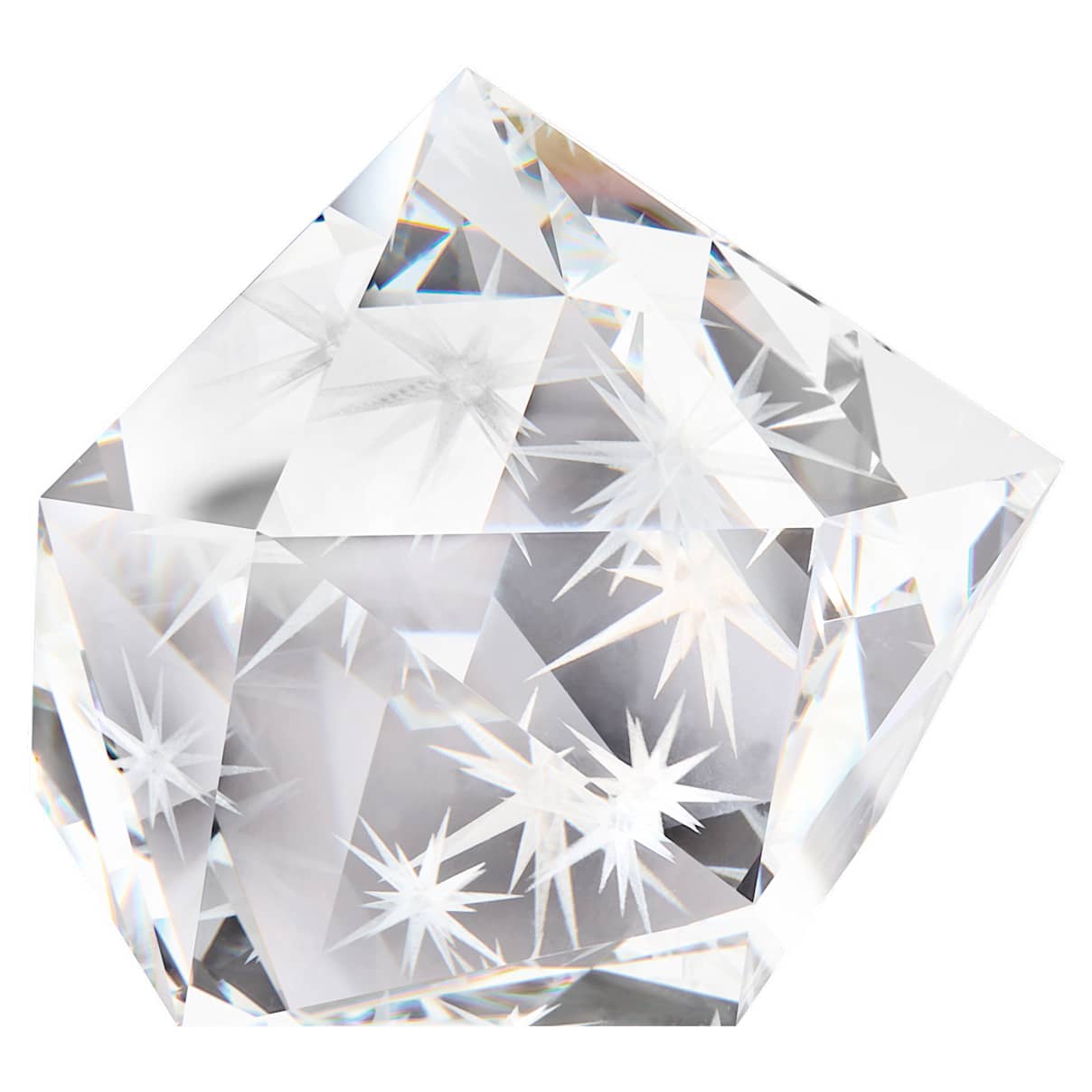 Click to view product details and reviews for Daniel Libeskind Eternal Star Multi Standing Ornament Large White.